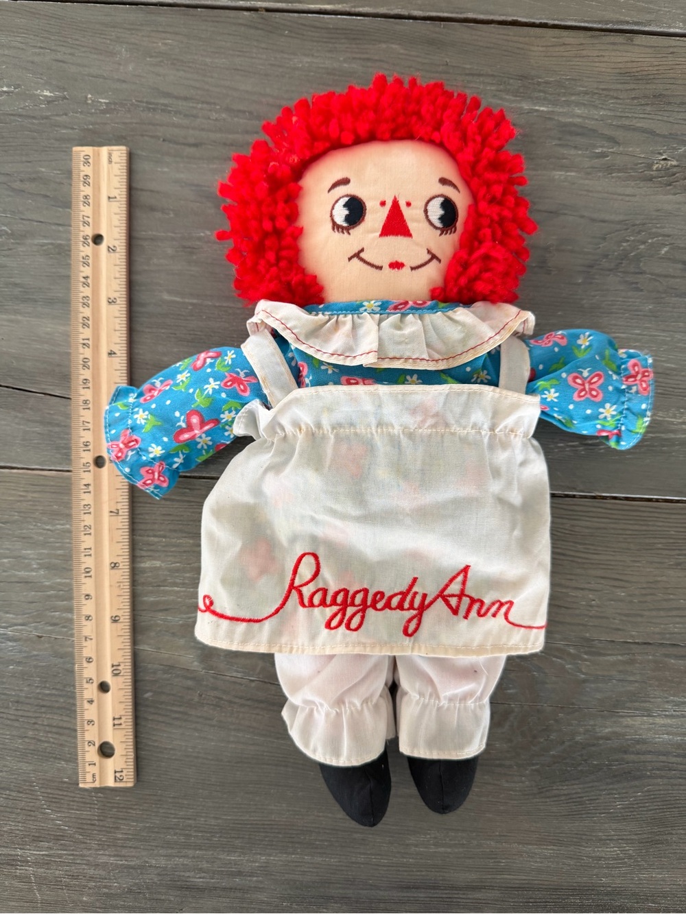 Vintage Raggedy Ann Doll 12” Applause